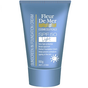 Fleur de Mer LIGHT Foundation and Sunscreen SPF50plus